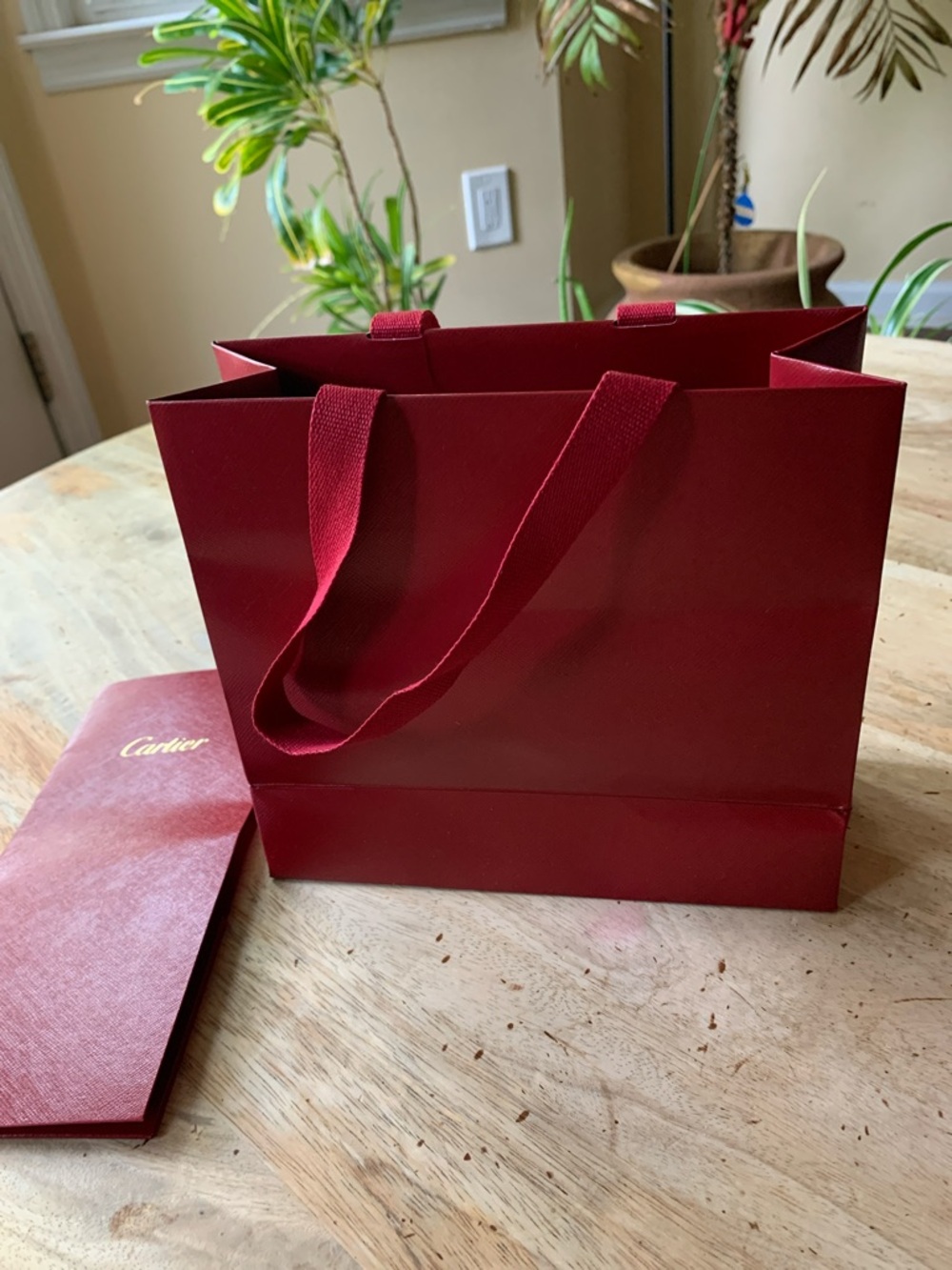 CARTIER Gift Bag with Matching Envelope - Picture 3 of 8
